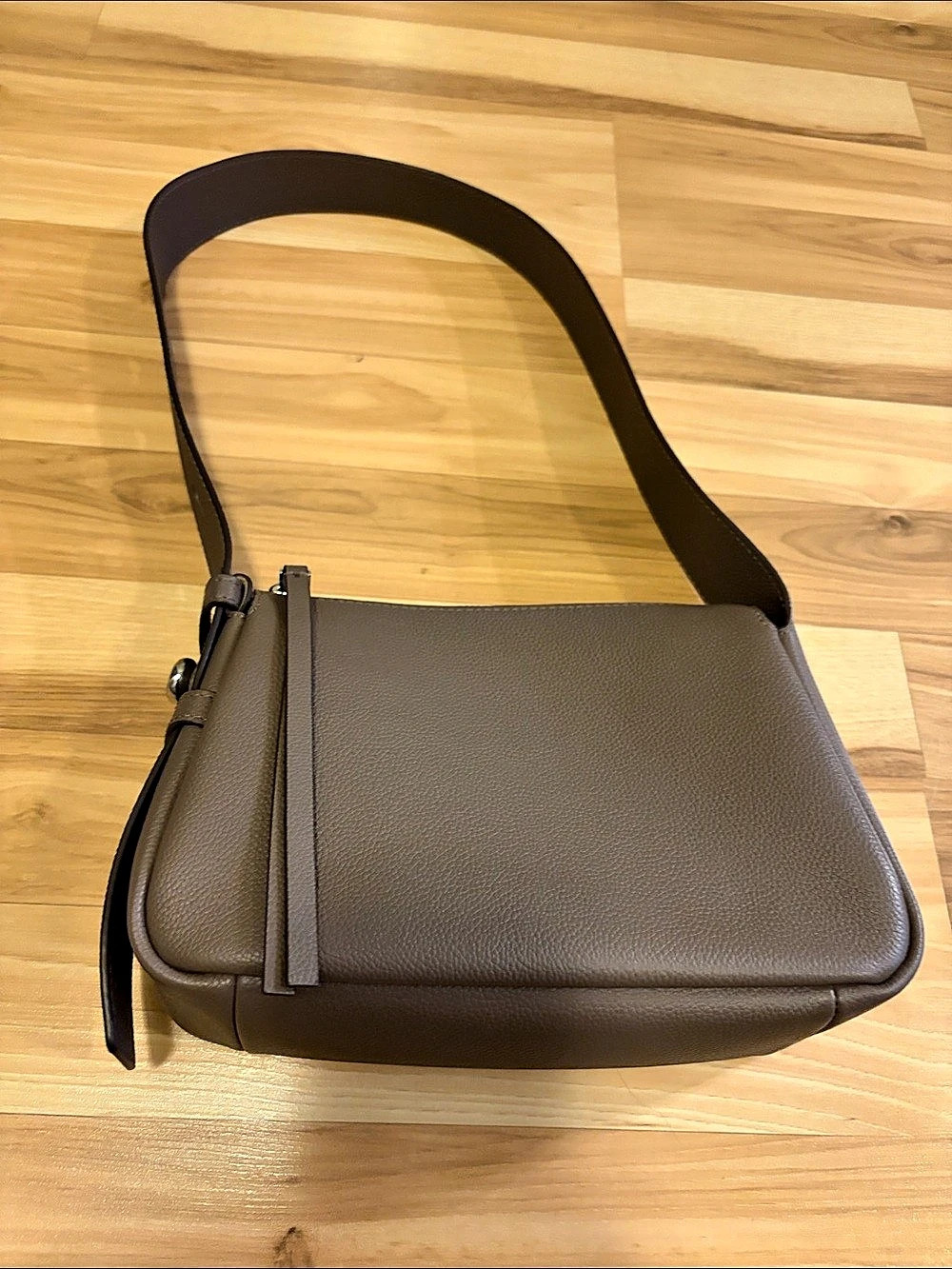 Tory Burch small romy shoulder bag in mushroom